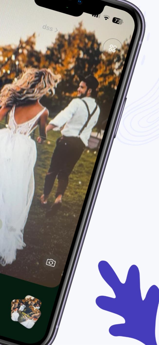 QR Party on iPhone — event details